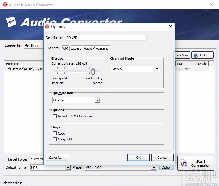 Auvisoft Audio Converter(音频文件格式转换器)