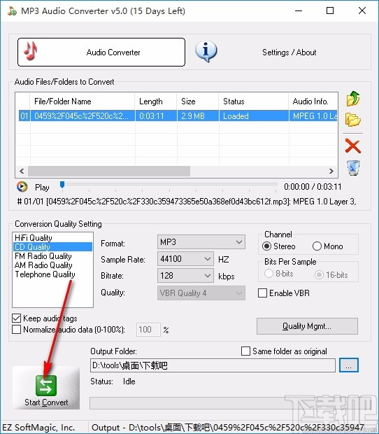 MP3 Audio Converter(MP3音频转换器)