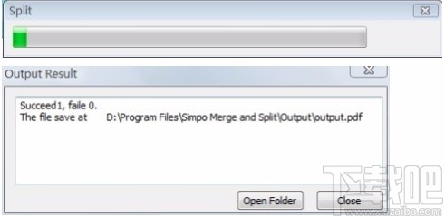 Simpo PDF Merge and Split(pdf分割合并工具)
