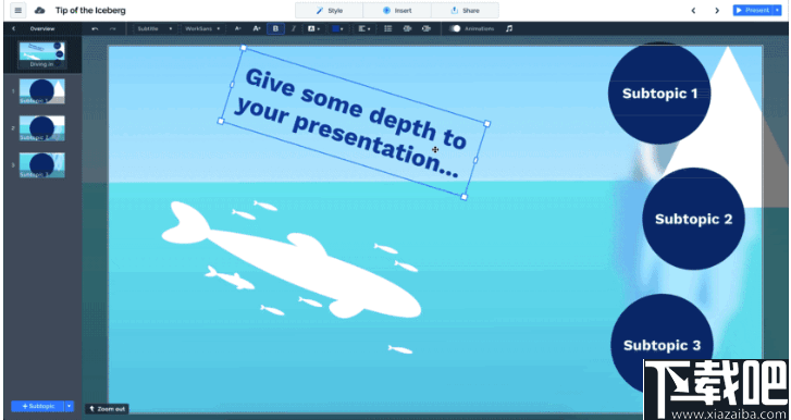 Prezi Pro(云端文稿演示软件)