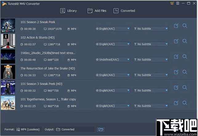 TunesKit M4V Converter(M4V格式转换器)