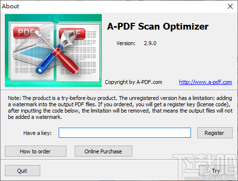 A-PDF Scan Optimizer(PDF扫描优化工具)