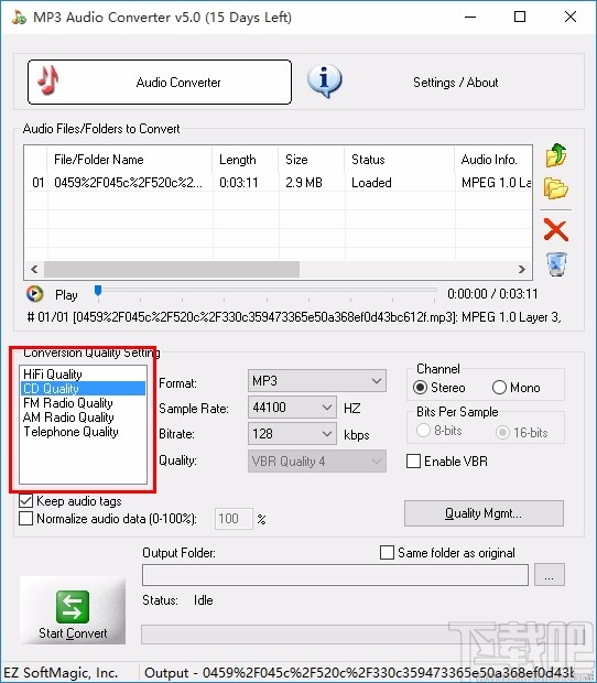 MP3 Audio Converter(MP3音频转换器)