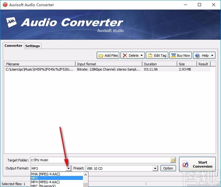 Auvisoft Audio Converter(音频文件格式转换器)