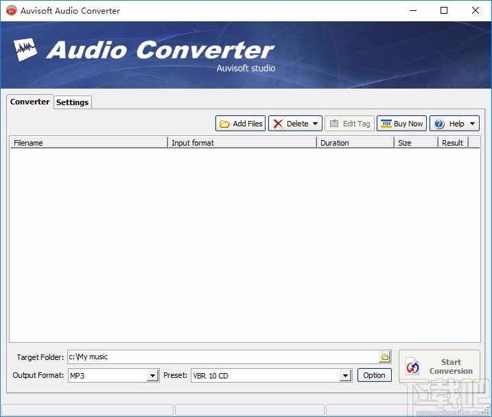 Auvisoft Audio Converter(音频文件格式转换器)