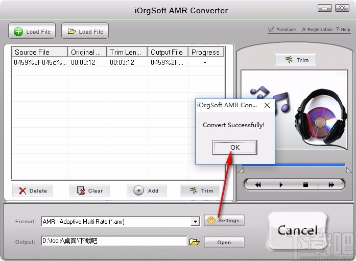 iOrgSoft AMR Converter(AMR音频格式转换器)