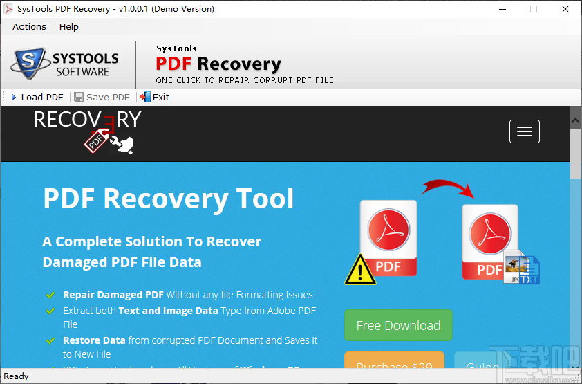 SysTools PDF Repair(PDF修复软件)