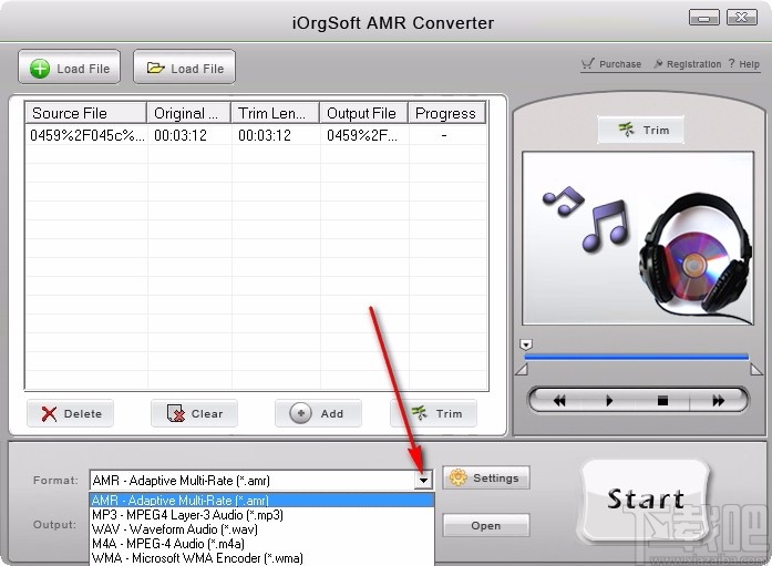 iOrgSoft AMR Converter(AMR音频格式转换器)