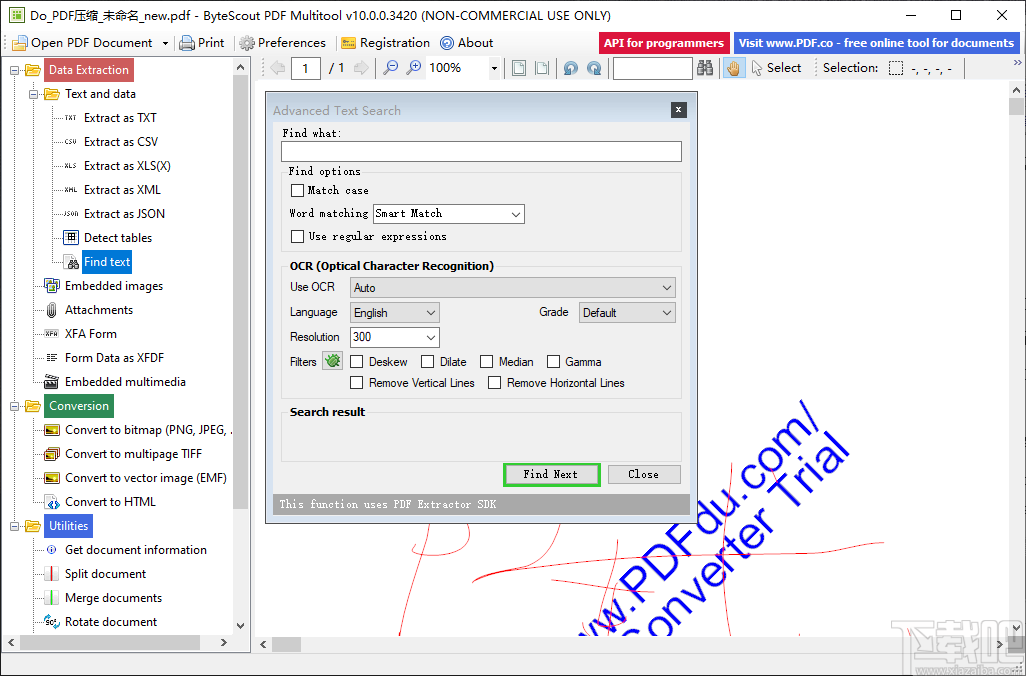 ByteScout PDF Multitool Business(PDF编辑工具)