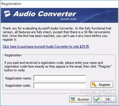 Auvisoft Audio Converter(音频文件格式转换器)