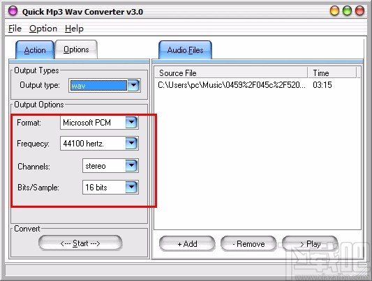 Quick MP3 WAV Converter(mp3 wav音频格式转换器)