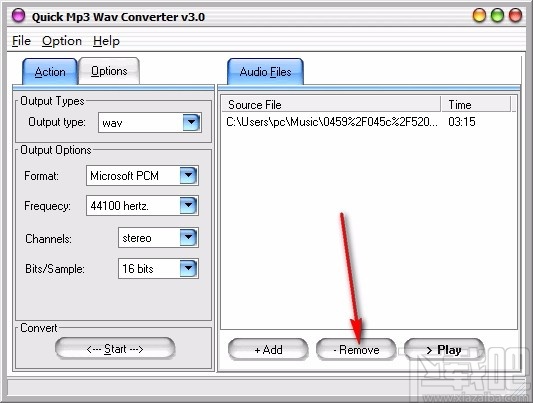 Quick MP3 WAV Converter(mp3 wav音频格式转换器)