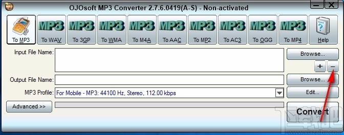 OJOsoft MP3 Converter(mp3音频格式转换器)