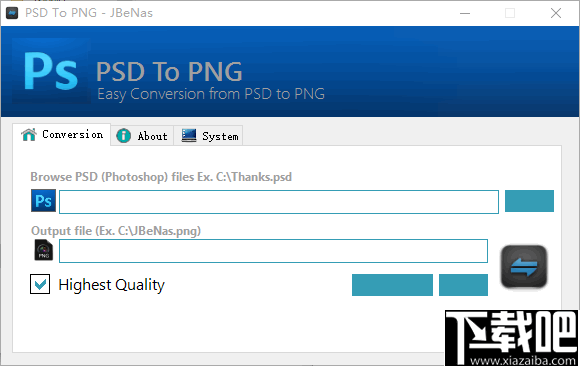 PSD To PNG(PSD转PNG格式工具)