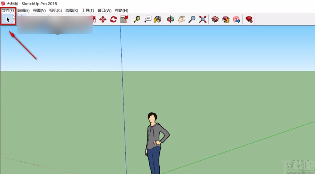 sketchup導入圖片的方法