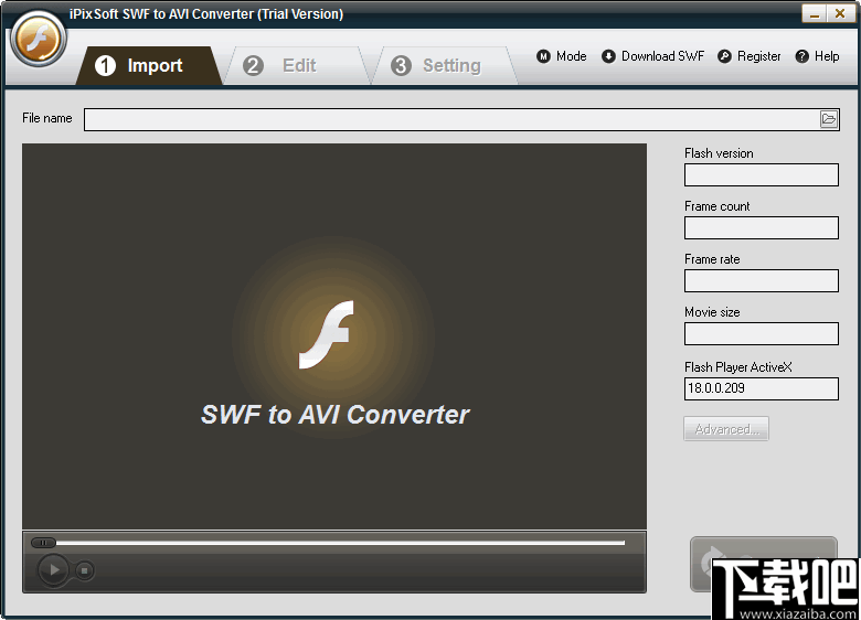 iPixSoft SWF to AVI Converter(SWF到AVI转换器)