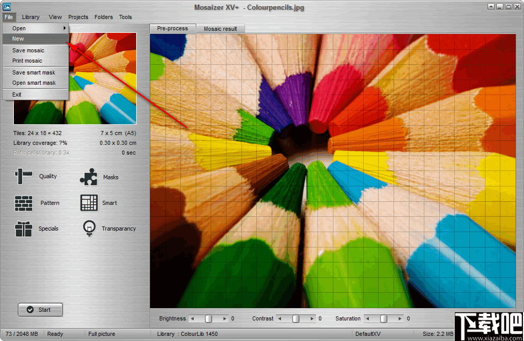 Mosaizer XV(图片处理软件)