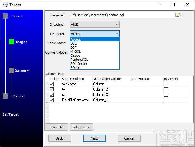 DataFileConverter(数据转换软件)