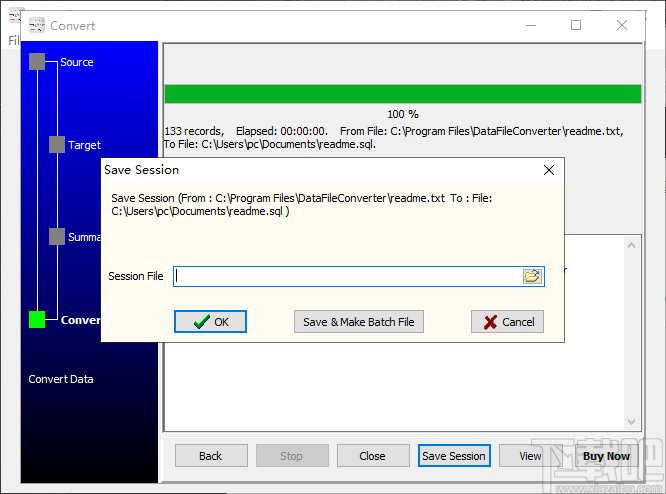 DataFileConverter(数据转换软件)