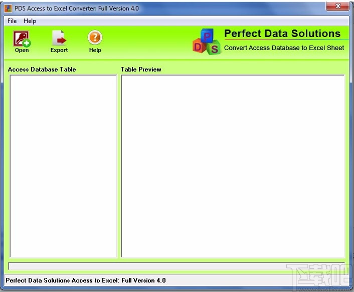 PDS Access to Excel Converter(Access转Excel转换器)