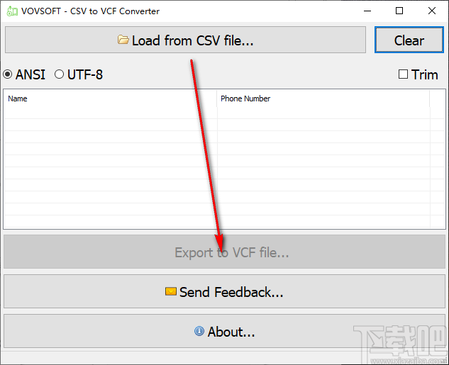 CSV to VCF Converter(CSV转VCF工具)