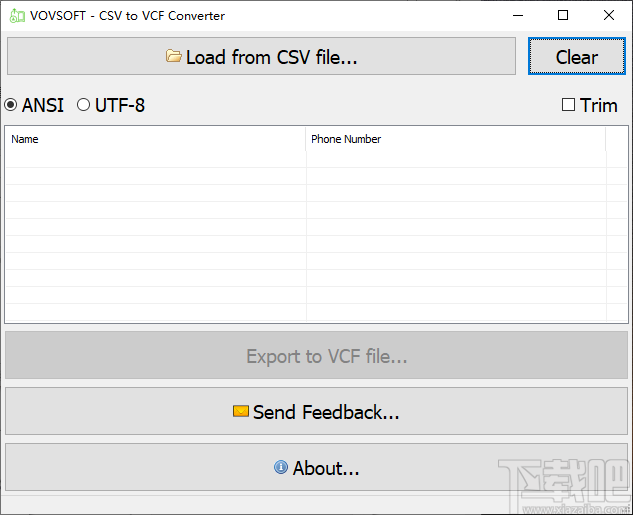 CSV to VCF Converter(CSV转VCF工具)