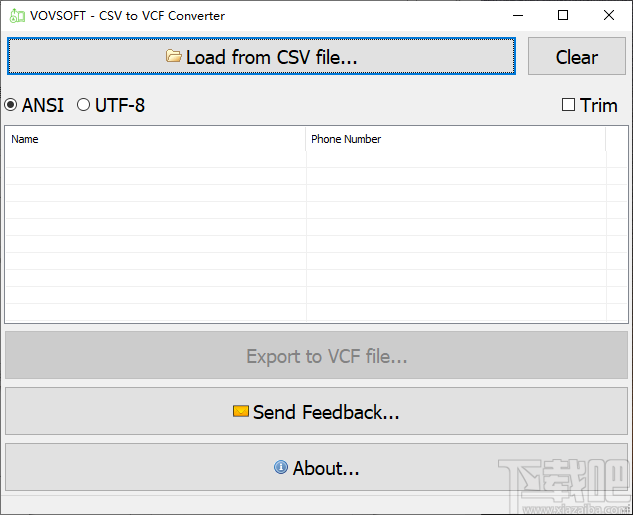 CSV to VCF Converter(CSV转VCF工具)