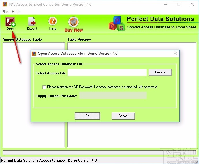 PDS Access to Excel Converter(Access转Excel转换器)