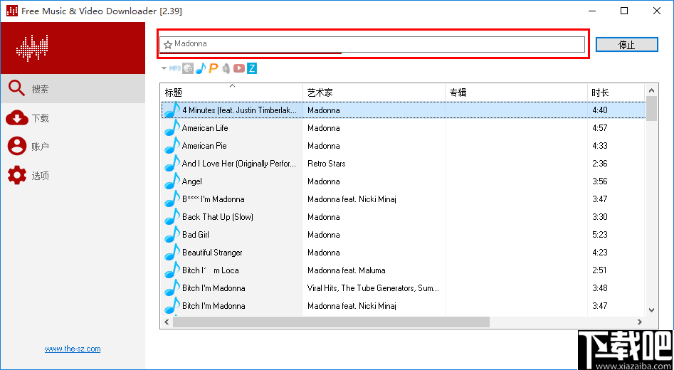 Free Music & Video Downloader(音乐视频下载器)