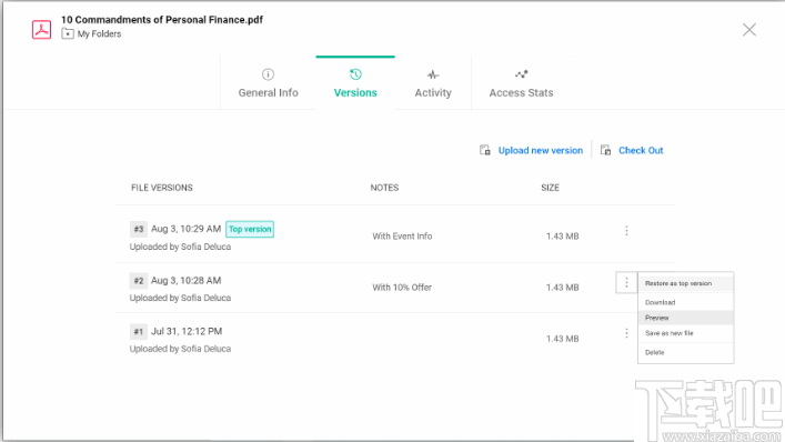 Zoho WorkDrive(协同办公文件管理软件)