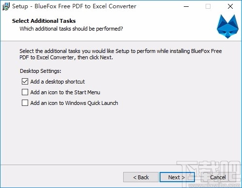 BlueFox Free PDF to Excel Converter(PDF转Excel转换器)