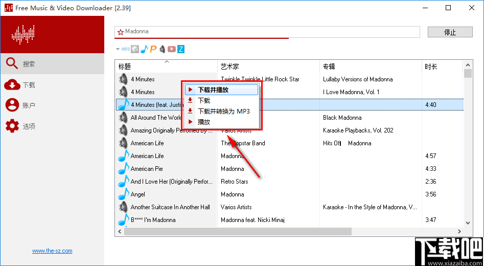 Free Music & Video Downloader(音乐视频下载器)