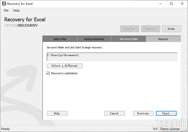 Recovery for Excel(Excel文件修复工具)