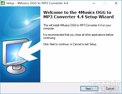 4Musics OGG to MP3 Converter(OGG转MP3转换器)