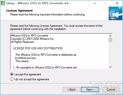 4Musics OGG to MP3 Converter(OGG转MP3转换器)