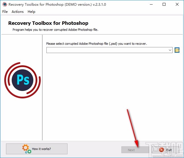 Recovery Toolbox for Photoshop(PSD文件修复软件)