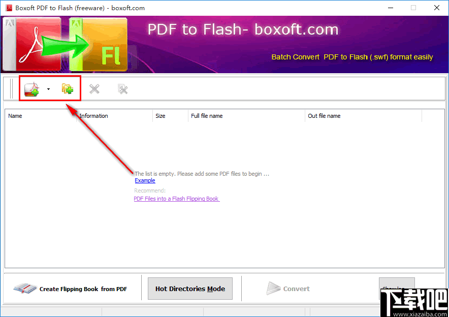 Boxoft PDF to Flash(PDF转FLASH工具)