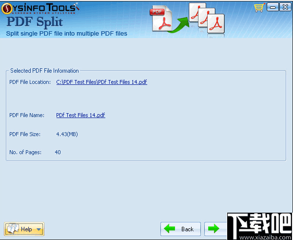 SysInfoTools PDF Splitter(PDF分割工具)