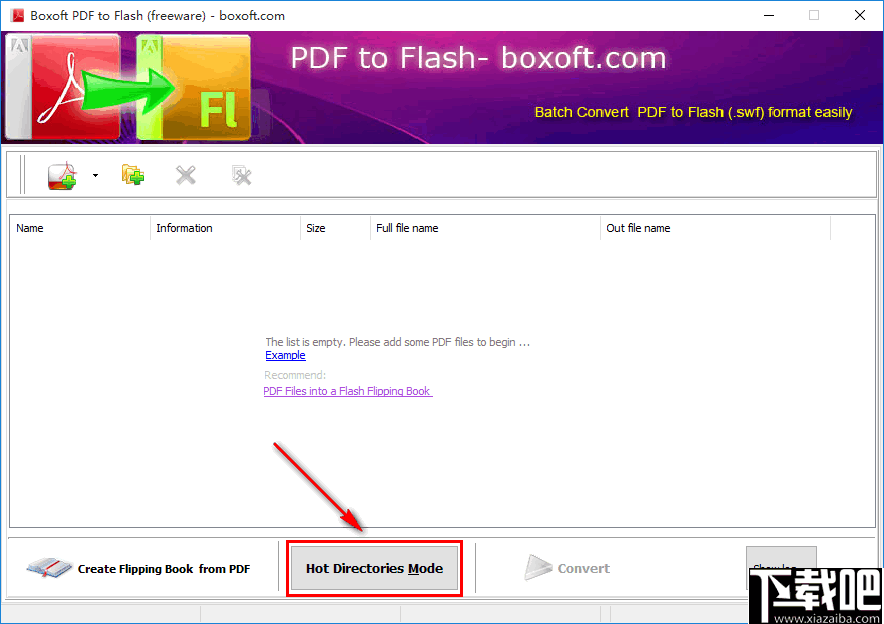 Boxoft PDF to Flash(PDF转FLASH工具)