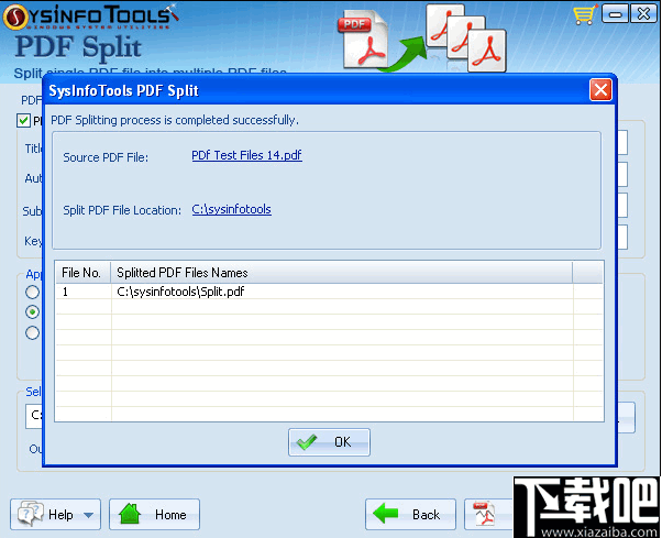 SysInfoTools PDF Splitter(PDF分割工具)