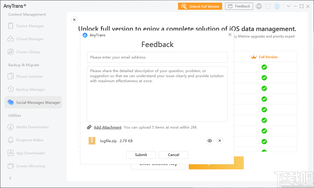 AnyTrans for iOS(IOS传输管理工具)
