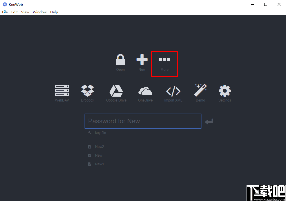 KeeWeb(密码管理工具)
