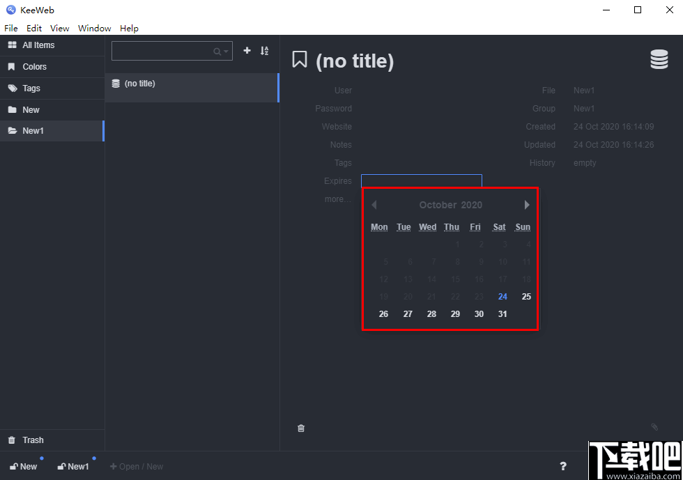 KeeWeb(密码管理工具)