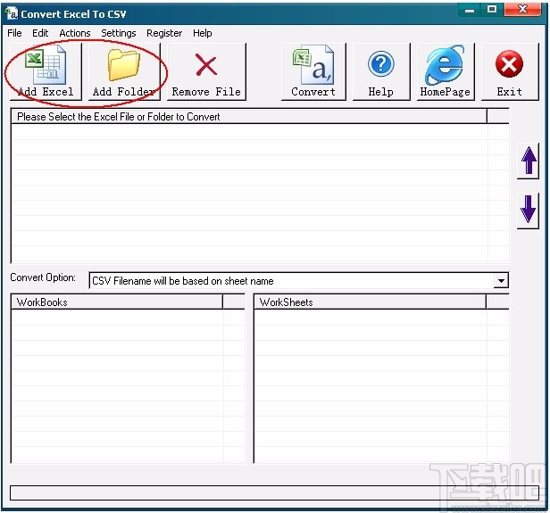 Convert Excel to CSV(Excel转CSV软件)