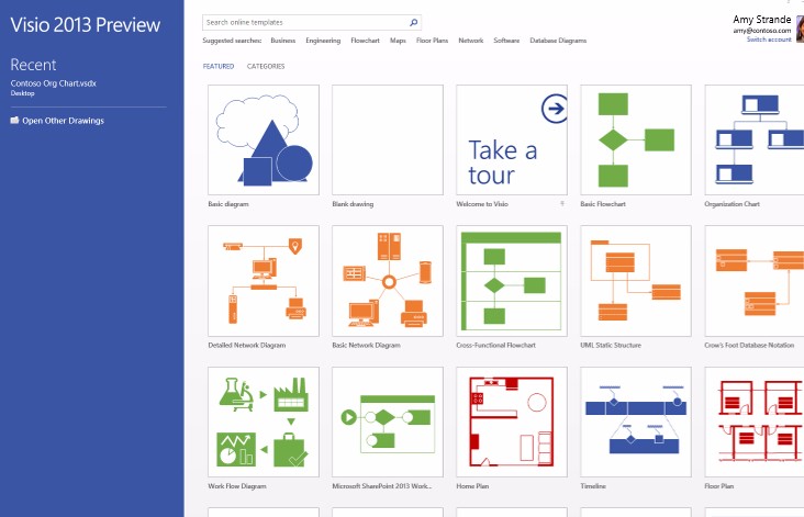 Microsoft Visio设置纸张方向的方法