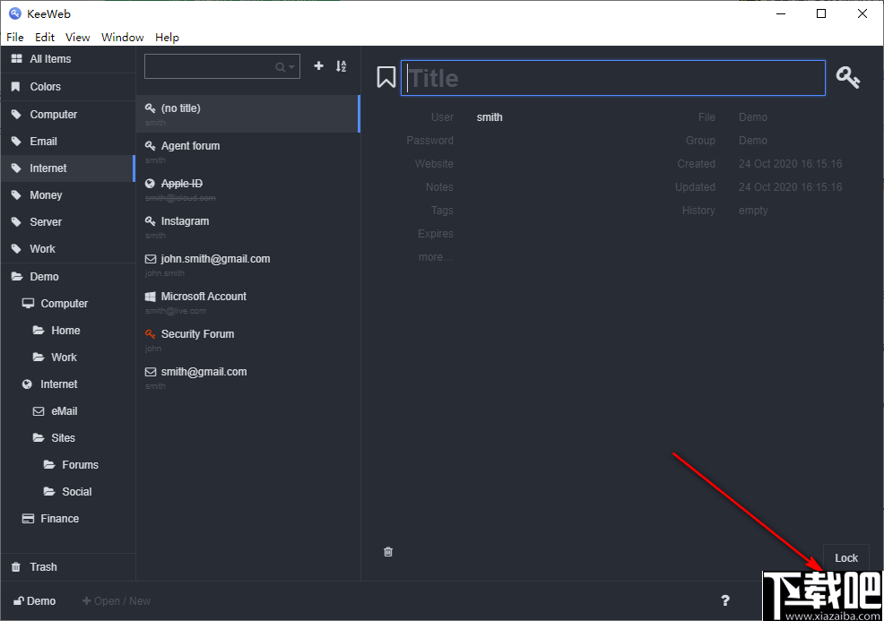 KeeWeb(密码管理工具)