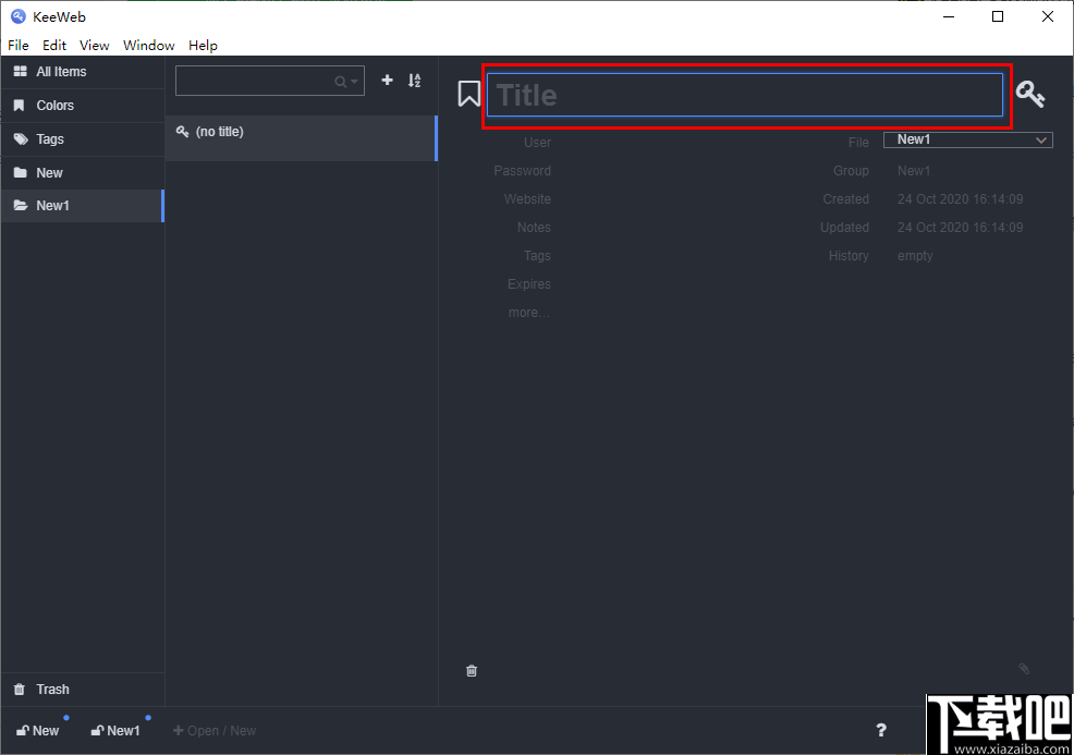 KeeWeb(密码管理工具)