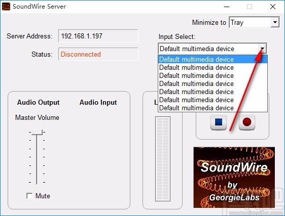 soundwire server(无线音频传输软件)