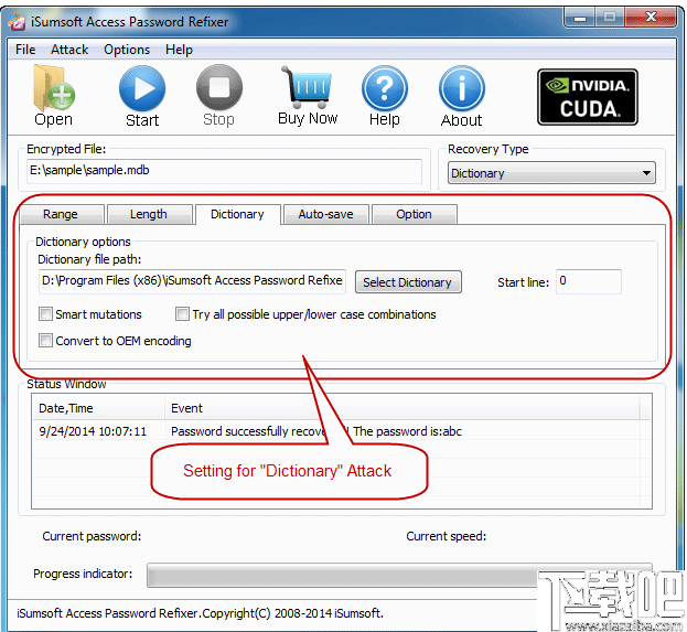 iSumsoft Access Password Refixer(Access数据库密码恢复工具)