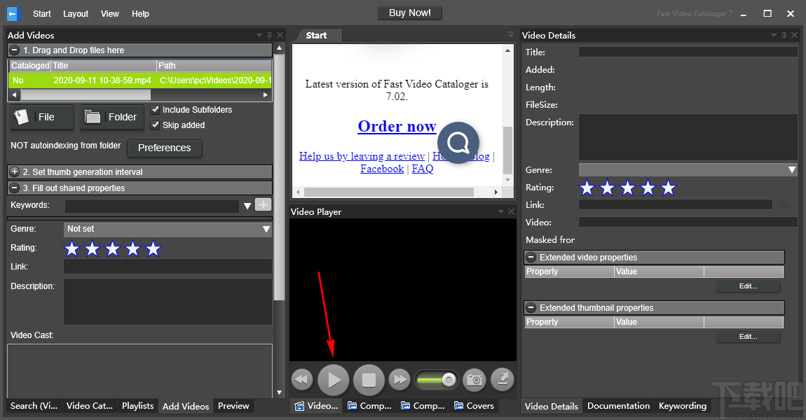 Fast Video Cataloger(视频管理工具)